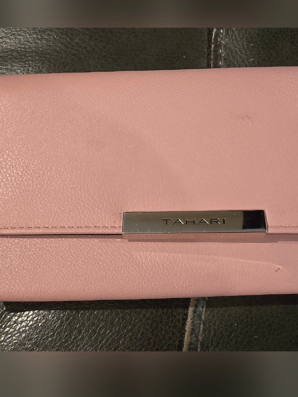 Tahari Tri Clutch Wallet, Pink